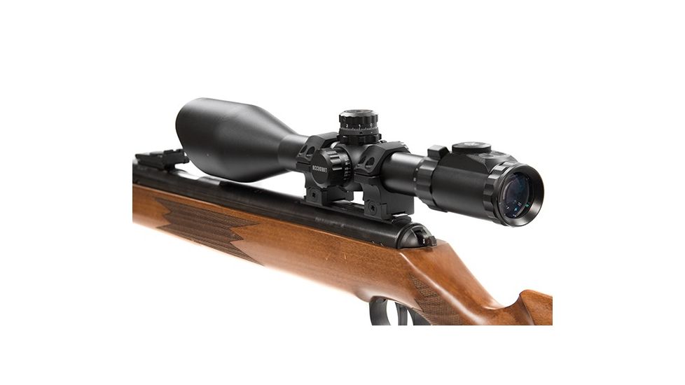 Leapers UTG PRO 30mm/2PCs Medium Profile P.O.I Dovetail Rings, Black RDU013015