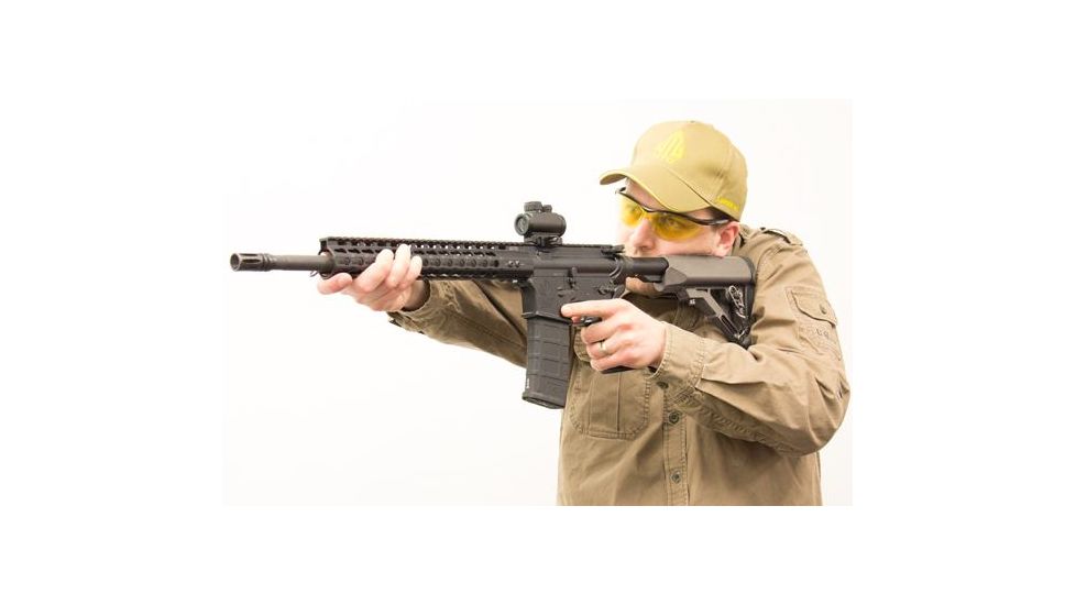 Leapers UTG PRO Model4 Combat OPs S1 Mil-spec Butt Stock Kit-FDE, _x000D_ RBUS1DM
