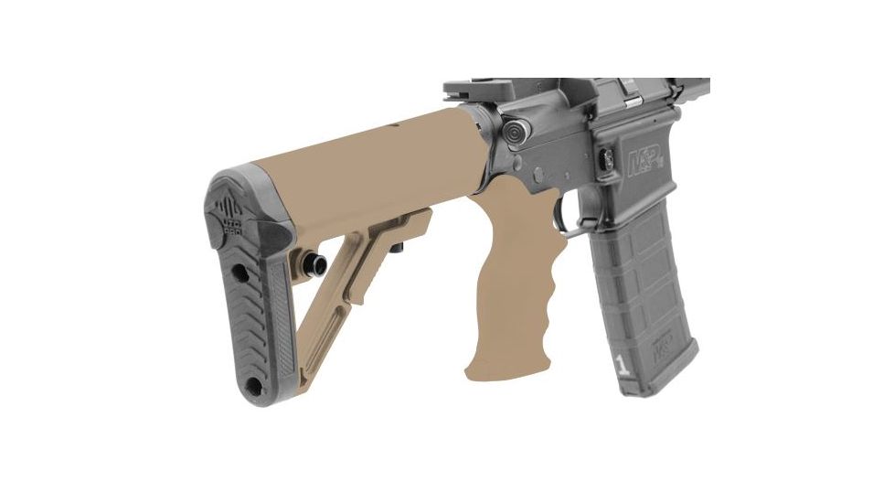 Leapers UTG PRO Model4 Combat Ops S1 Mil-Spec Butt Stock-FDE, _x000D_ RBUS1DMS