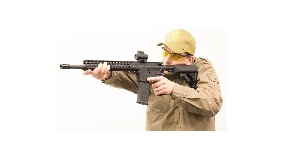 Leapers UTG PRO Model 4 Combat Ops S1 Mil-Spec Butt Stock Kit, Black RBUS1BM