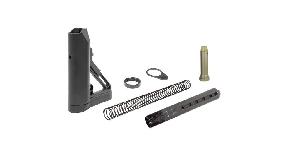 Leapers UTG PRO Model 4 Ops Ready S1 Commercial-spec Stock Kit, Black RBUS1BC