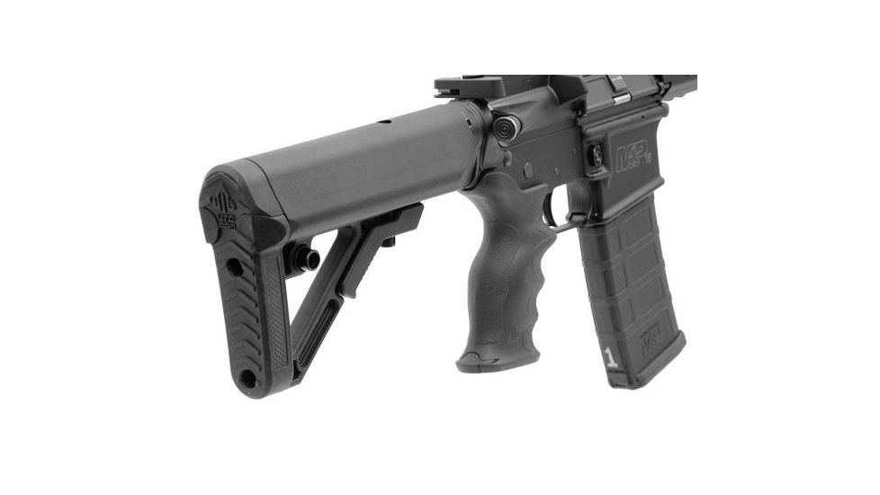 Leapers UTG PRO Model 4 Ops Ready S1 Commercial-spec Stock Kit, Black RBUS1BC