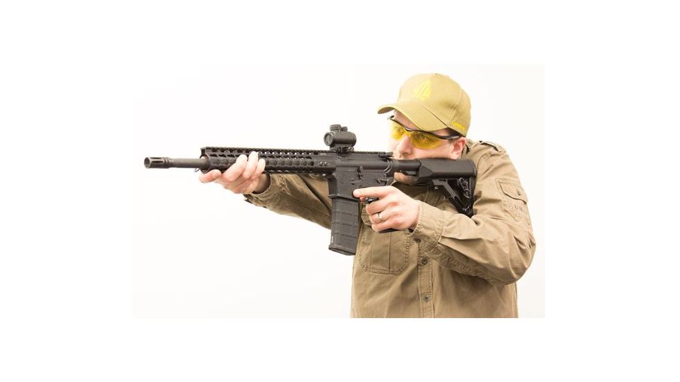 Leapers UTG PRO Model 4 Ops Ready S1 Commercial-spec Stock Kit, Black RBUS1BC