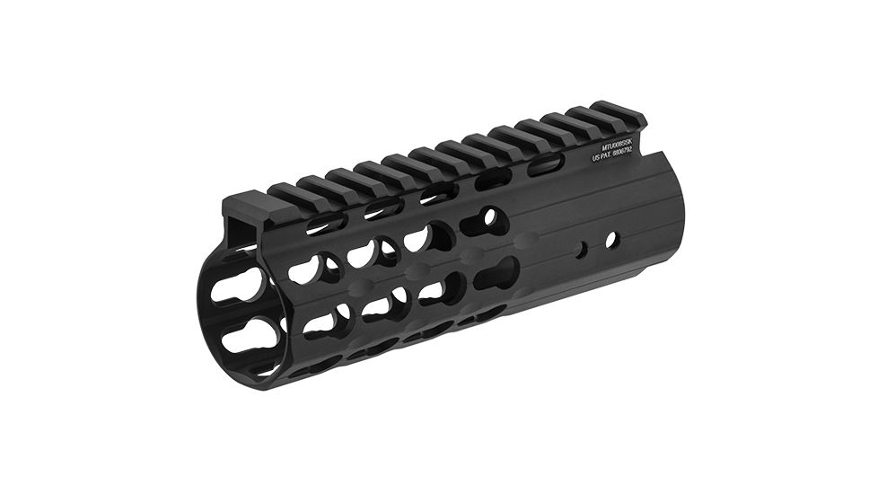 Leapers UTG PRO AR-15 Super Slim Free Float Keymod Handguard, 5.5 inch, Black MTU008SSK