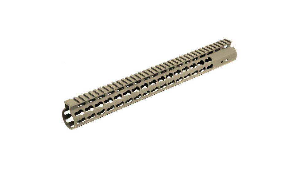 Leapers UTG PRO AR15 15in Keymod Free Float Handguard,FDE Cerakote, _x000D_ MTU019SSKD