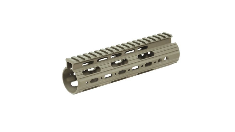 Leapers UTG PRO AR15 7in Super Slim Free Float Handguard,FDE Cerakote, _x000D_ MTU005SSD