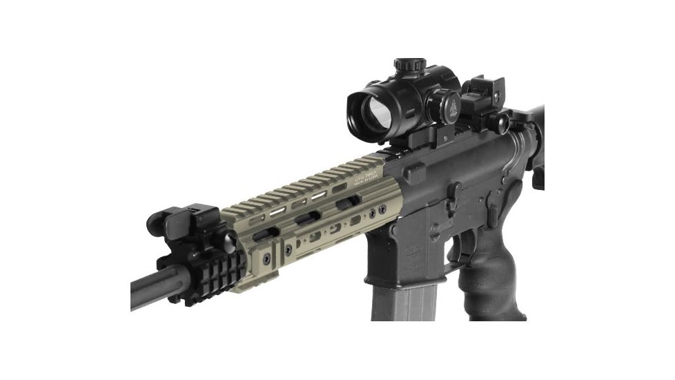 Leapers UTG PRO AR15 7in Super Slim Free Float Handguard,FDE Cerakote, _x000D_ MTU005SSD