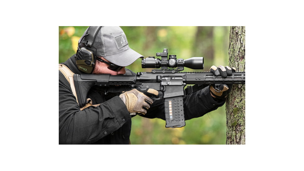 Leapers UTG Pro AR15 Ops Ready S5 Fixed Stock, Black, RBUS5BMS-A