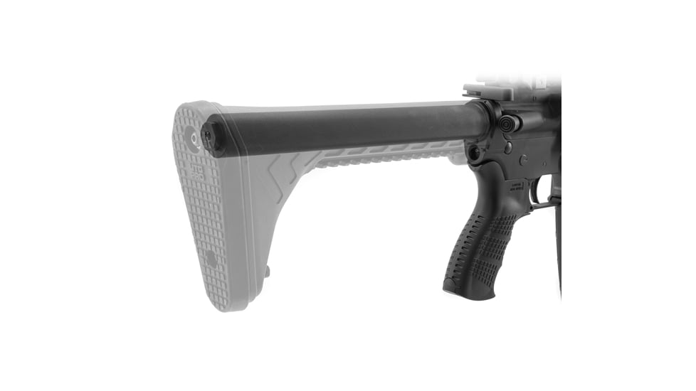 Leapers UTG Pro AR15 Ops Ready S5 Fixed Stock, Black, RBUS5BMS-A