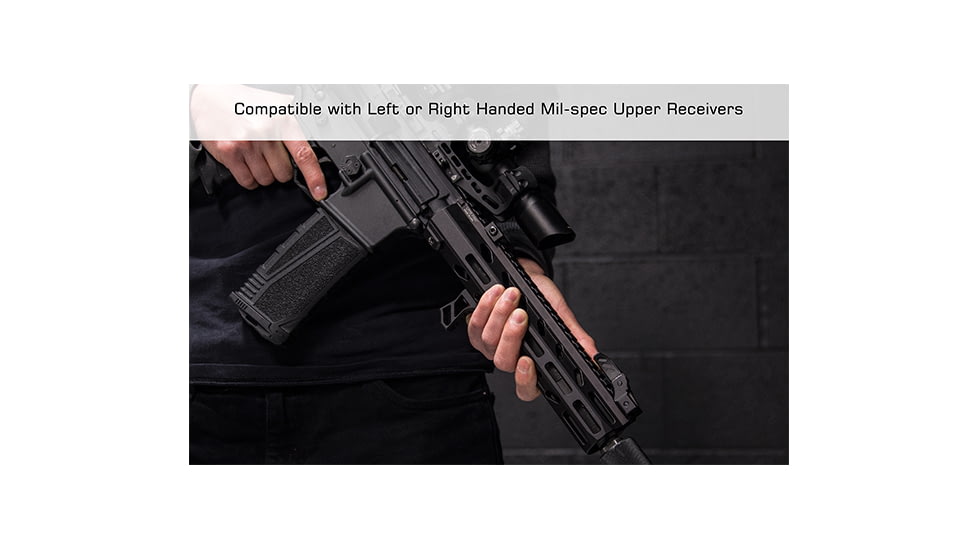 Leapers UTG PRO Arwen 10in M-LOK Free Float Handguard, Black, MTU045SEM