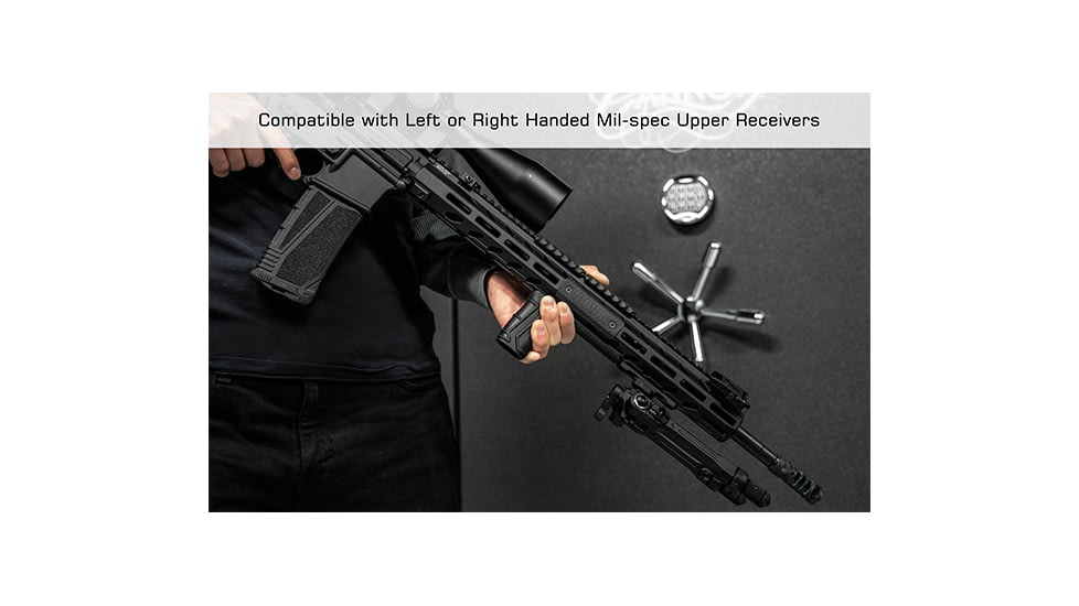 Leapers UTG PRO Arwen 17in M-LOK Free Float Handguard, Black, MTU048SEM