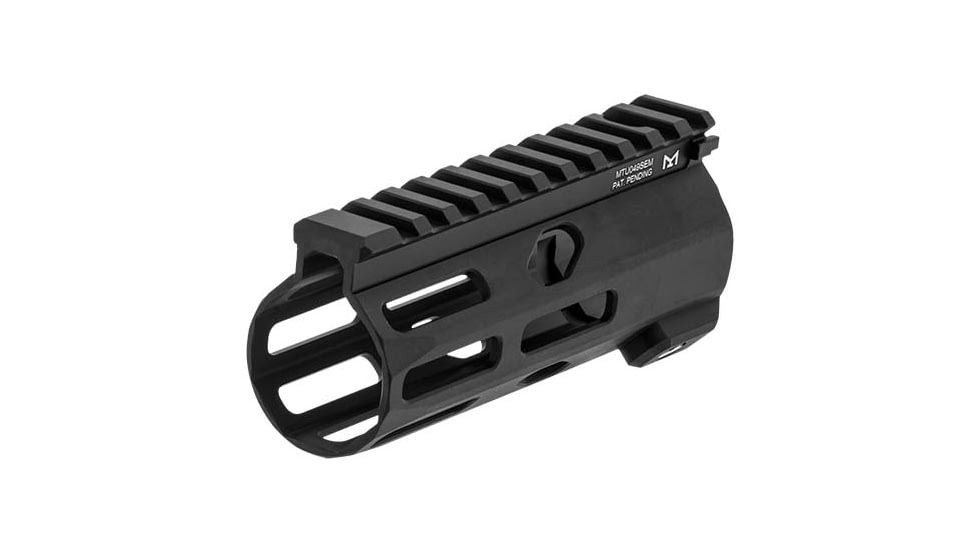 Leapers UTG PRO Arwen 5in M-LOK Free Float Handguard, Black, MTU049SEM