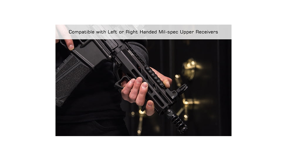 Leapers UTG PRO Arwen 7in M-LOK Free Float Handguard, Black, MTU044SEM