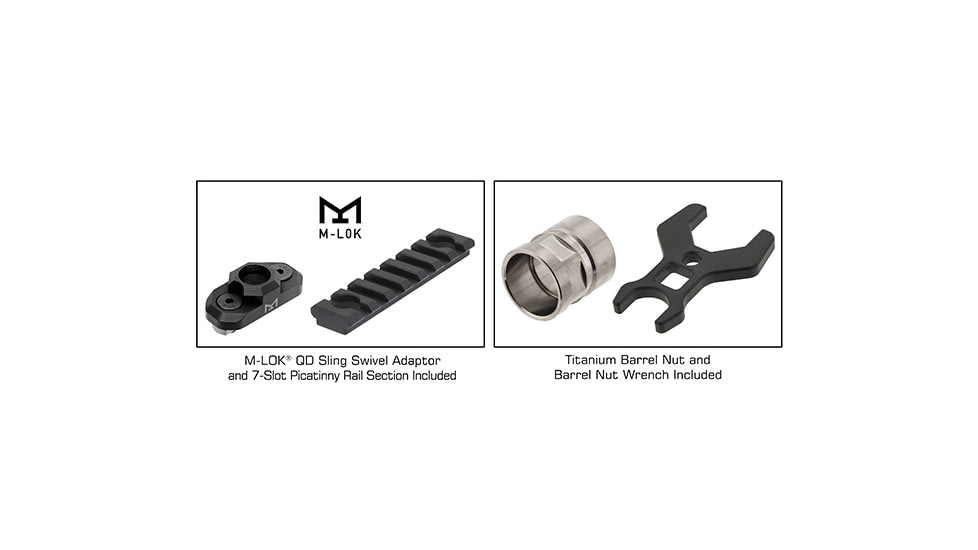 Leapers UTG PRO Forerunner 14in M-LOK Free Float Handguard, Black, MTU046SPM
