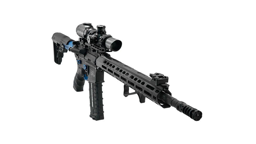 Leapers UTG PRO Forerunner 14in M-LOK Free Float Handguard, Black, MTU046SPM