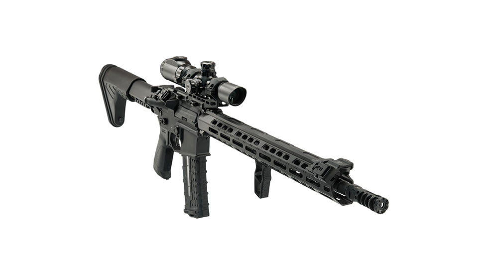 Leapers UTG PRO Forerunner 15in M-LOK Free Float Handguard, Black, MTU047SPM