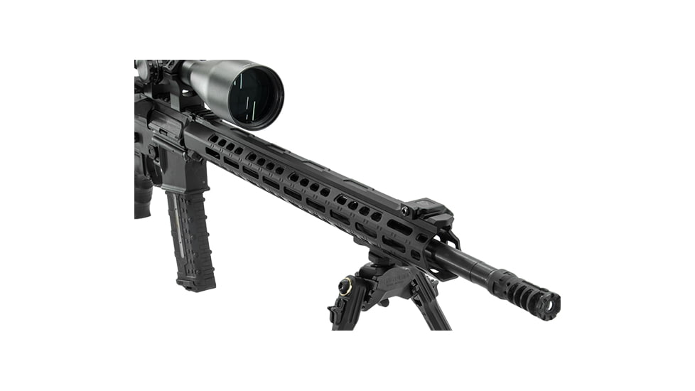 Leapers UTG PRO Forerunner 17in M-LOK Free Float Handguard, Black, MTU048SPM