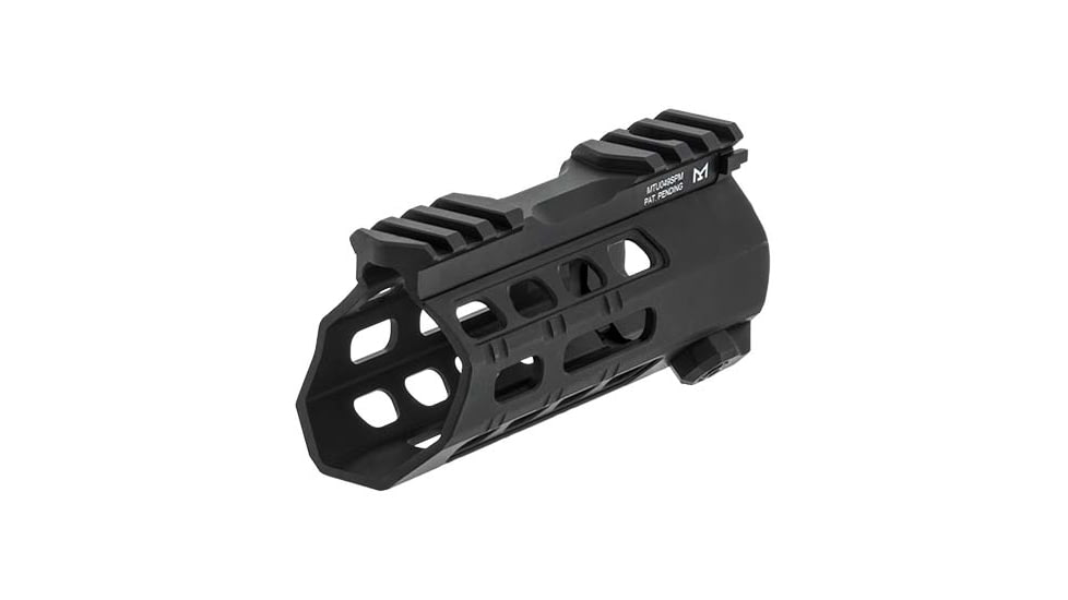Leapers UTG PRO Forerunner 5in M-LOK Free Float handguard, Black, MTU049SPM