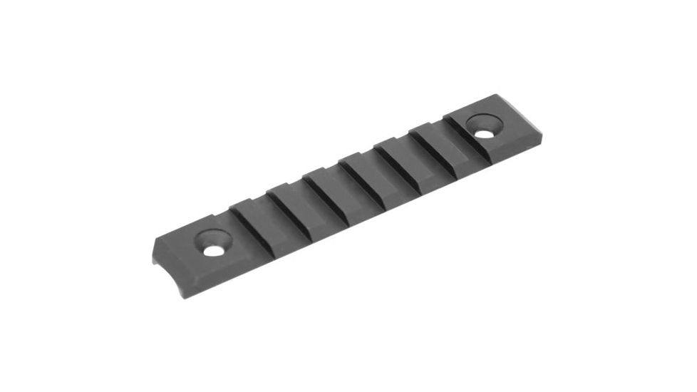 USED UTG Pro Low Pro Mid Length Rail for Super Slim Rail, 7 Slots, Black, MTURS01M, EDEMO1