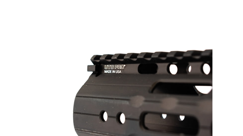 Leapers UTG PRO M-LOK M and P10 15in Super Slim Free Float Handguard, MTU026SSMC