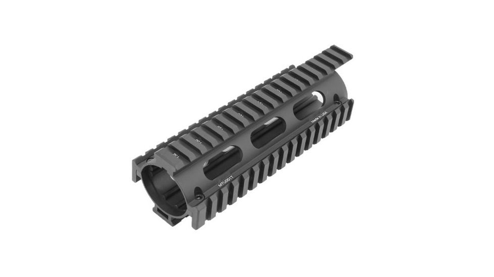 Leapers UTG PRO M4/AR15 Car Length Drop-in Quad Rail with Extension, MTU001T