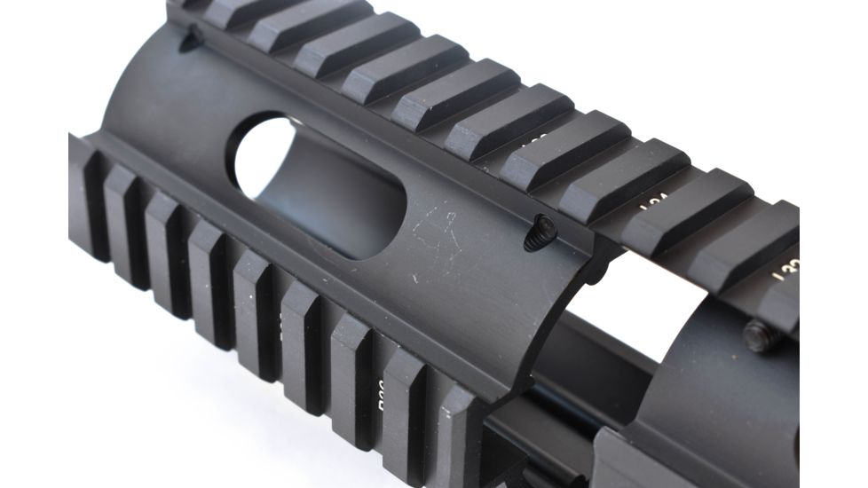 Leapers UTG PRO Model 4/AR15 Extended Car Length Drop-in Quad Rail, Front Extension, MTU015