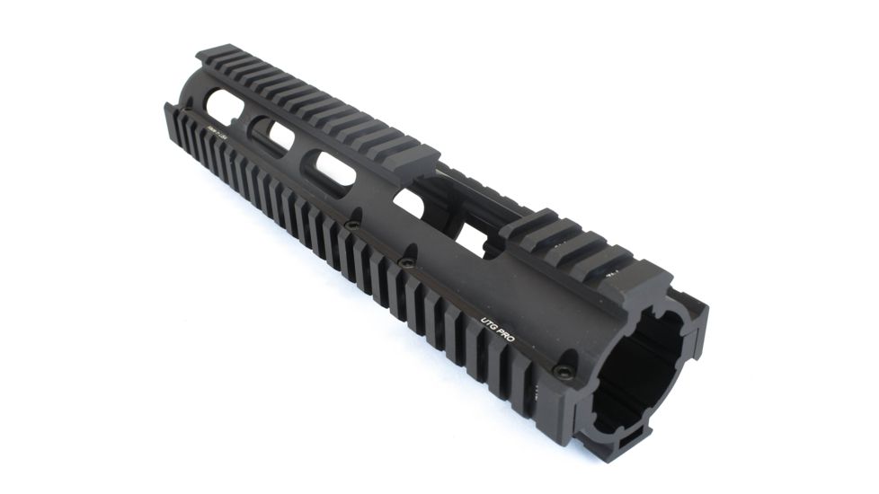 Leapers UTG PRO Model 4/AR15 Extended Car Length Drop-in Quad Rail, Front Extension, MTU015