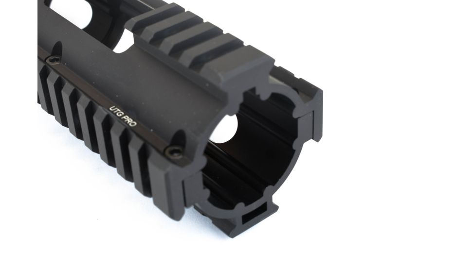 Leapers UTG PRO Model 4/AR15 Extended Car Length Drop-in Quad Rail, Front Extension, MTU015