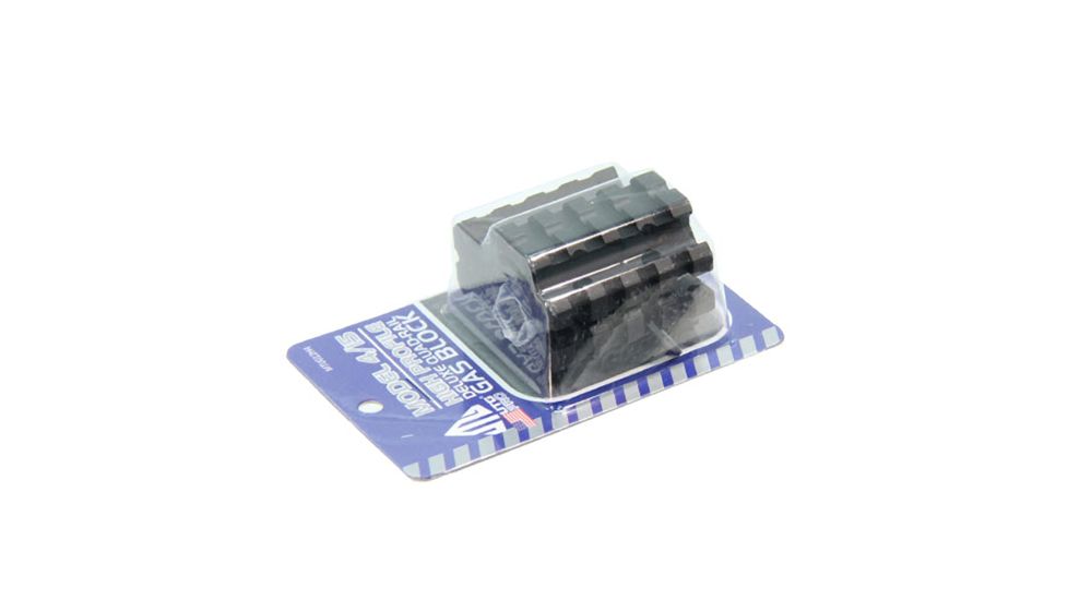 Leapers UTG PRO Model 4 High Pro Quad-rail Gas Block for .75in Barrel, Black, MTU012H4