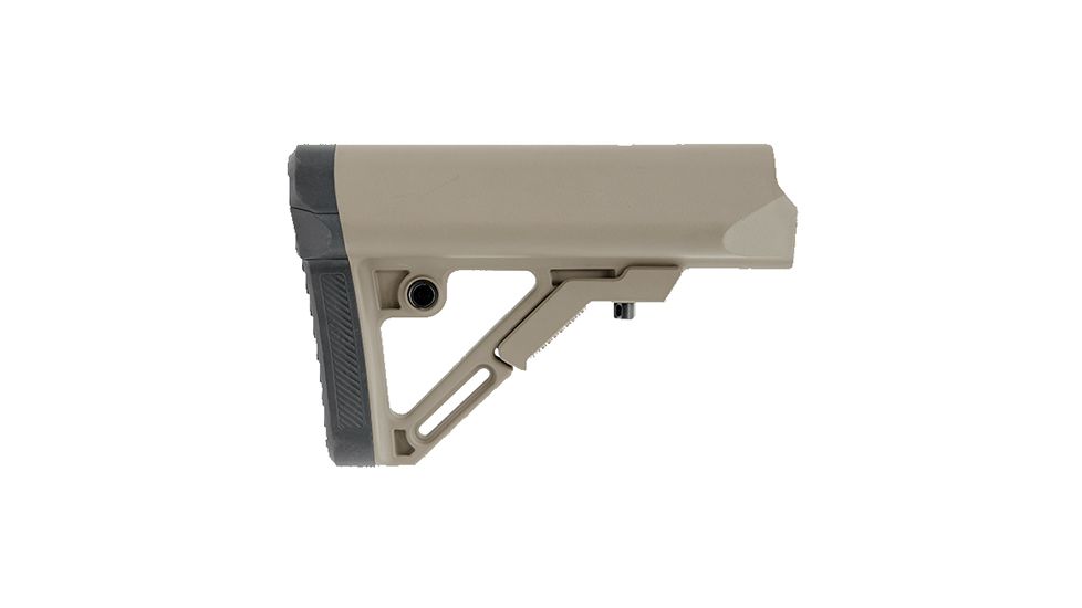 Leapers UTG PRO Model 4 Ops Ready S1 Commercial-Spec Stock Only, Flat Dark Earth, RBUS1DCS
