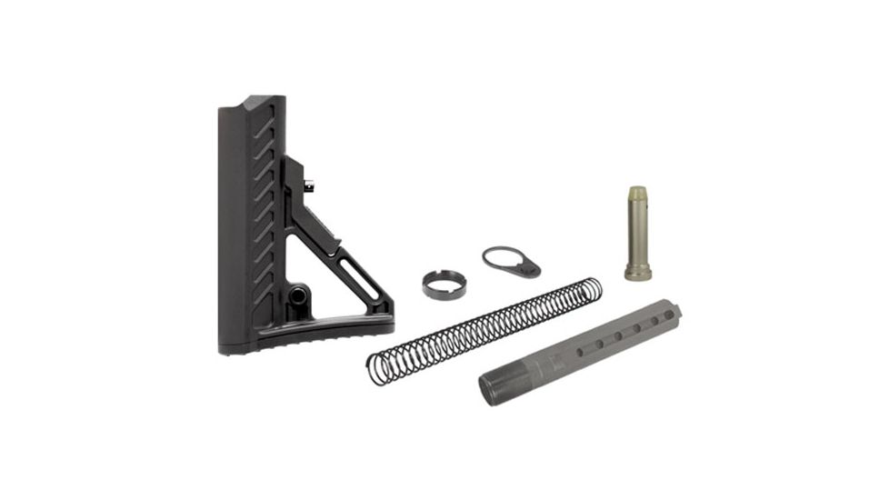 UTG PRO Model 4 Ops Ready S2 Commercial-spec Stock Kit, Black