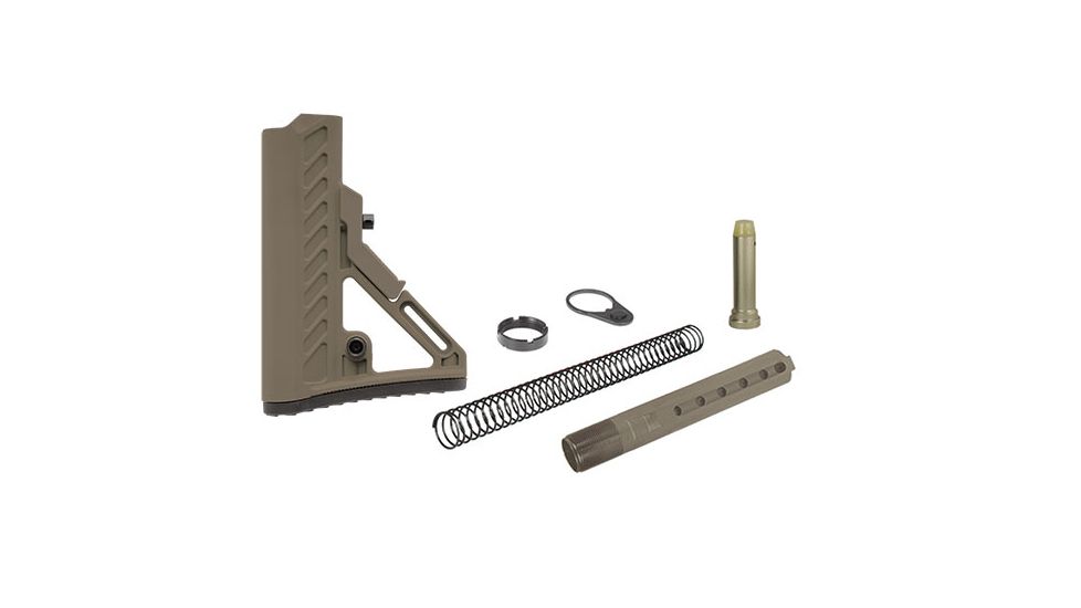 UTG PRO Model 4 Ops Ready S2 Commercial-spec Stock Kit, Flat Dark Earth