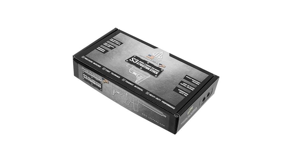 Leapers UTG PRO Model 4 Ops Ready S3 Commercial-spec Stock Kit,Black RBUS3BC