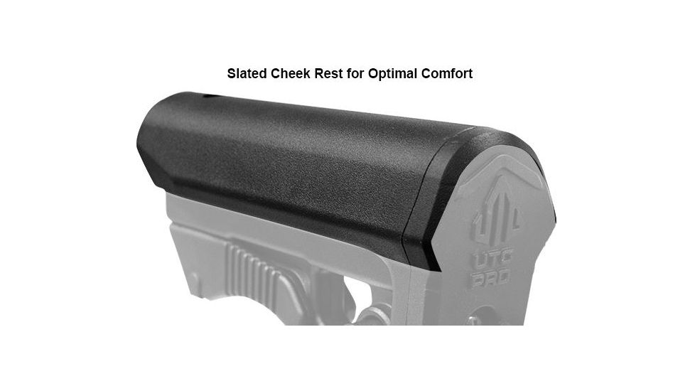 Leapers UTG PRO Model 4 Ops Ready S3 Commercial-spec Stock Kit,Black RBUS3BC