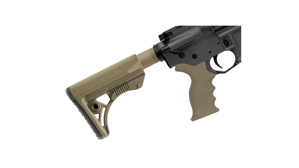Leapers UTG PRO Model 4 Ops Ready S3 Commercial-spec Stock Kit-FDE RBUS3DC