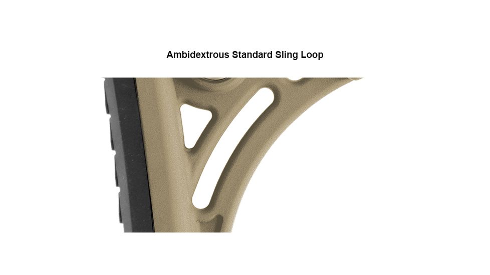 Leapers UTG PRO Model 4 Ops Ready S3 Commercial-spec Stock Only-FDE RBUS3DCS
