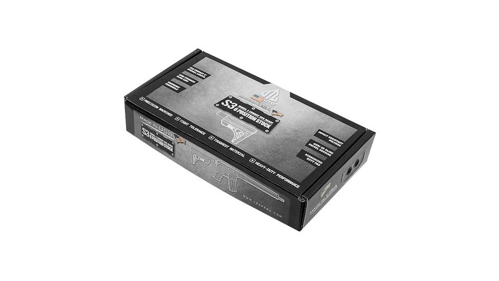 Leapers UTG PRO Model 4 OPS Ready S3 Mil-spec Stock Kit,Black RBUS3BM