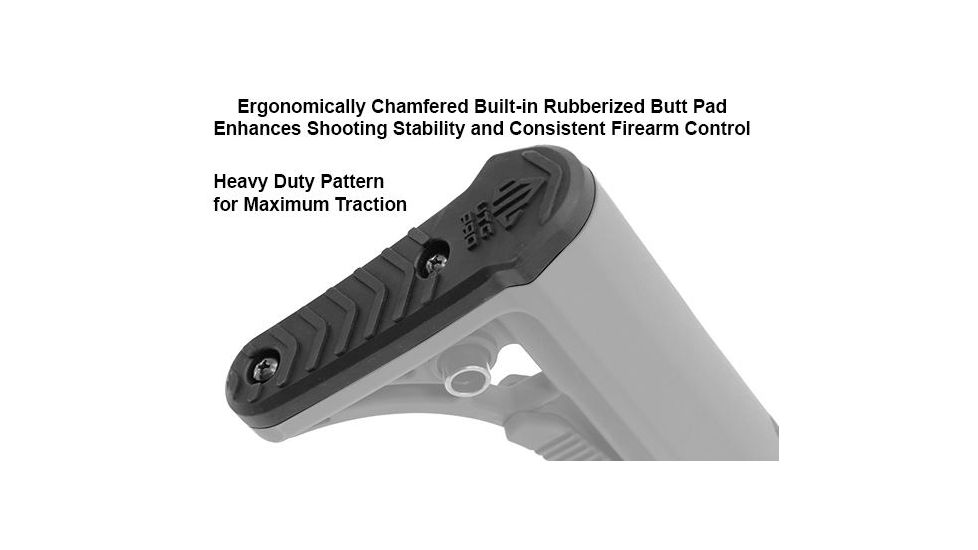 Leapers UTG PRO Model 4 OPS Ready S3 Mil-spec Stock Kit,Black RBUS3BM