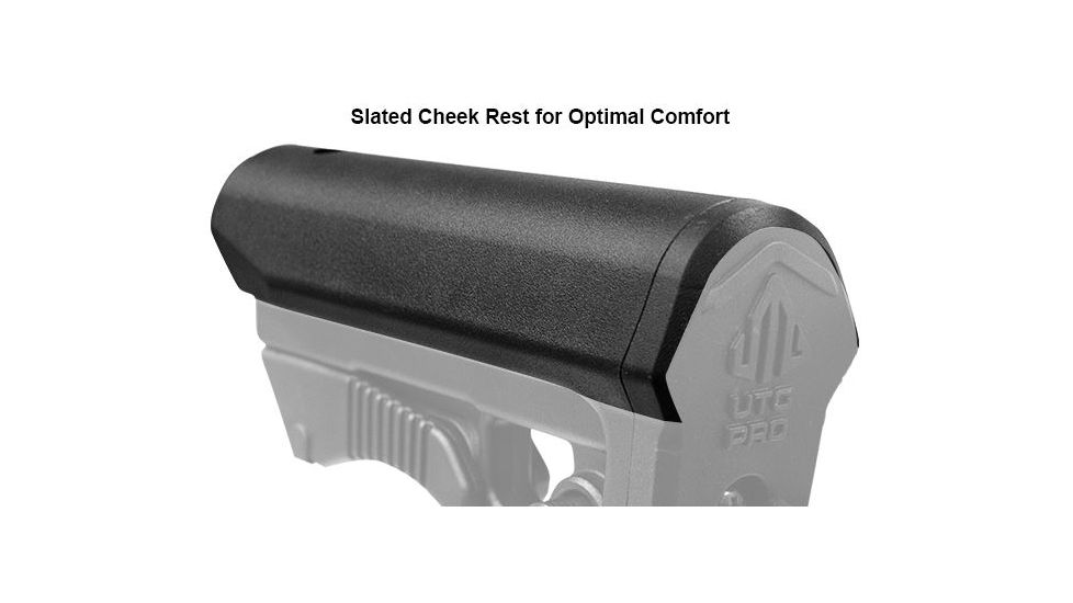 Leapers UTG PRO Model 4 OPS Ready S3 Mil-spec Stock Kit,Black RBUS3BM