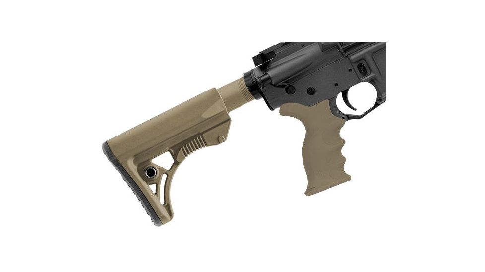 Leapers UTG PRO Model 4 Ops Ready S3 Mil-spec Stock Kit,Flat Dark Earth RBUS3DM