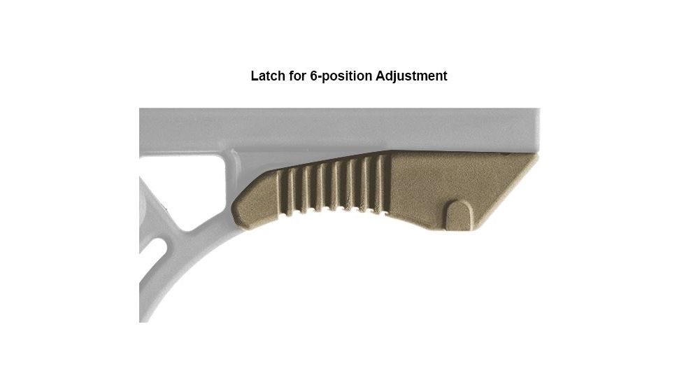 Leapers UTG PRO Model 4 Ops Ready S3 Mil-spec Stock Kit,Flat Dark Earth RBUS3DM