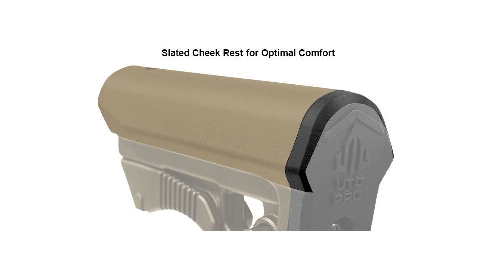 Leapers UTG PRO Model 4 Ops Ready S3 Mil-spec Stock Kit,Flat Dark Earth RBUS3DM