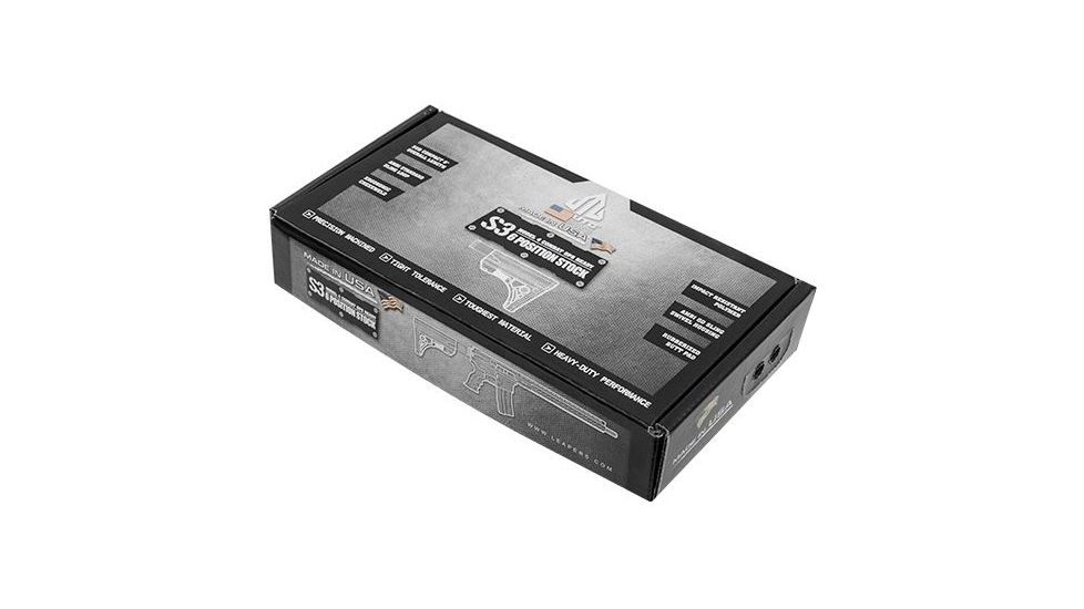Leapers UTG PRO Model 4 OPS Ready S3 Mil-spec Stock Only,Black RBUS3BMS