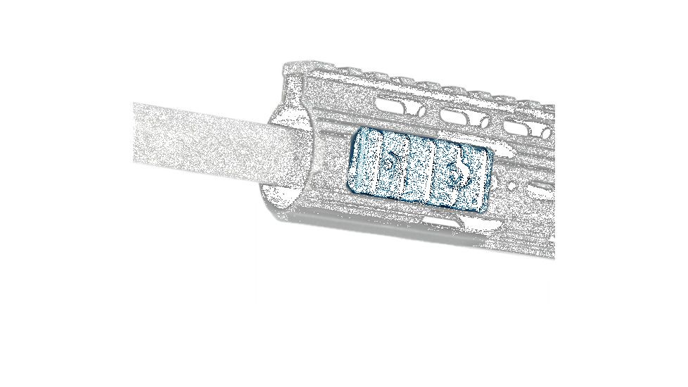 Leapers UTG PRO Rail for Super Slim Free Float Handguard, 5 Slots, MTURS02S