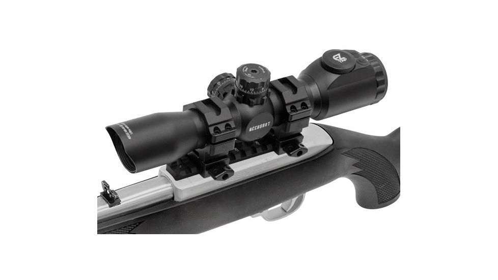 Leapers UTG PRO Ruger 10/22 Picatinny Rail Mount, Black, MTU030T22