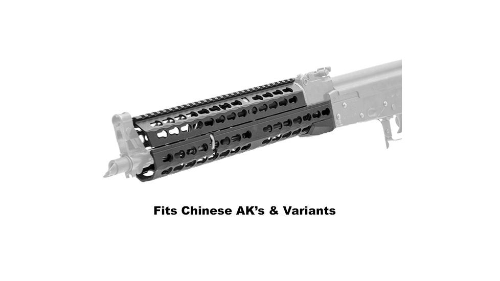 Leapers UTG PRO Chinese AK47 13" Keymod Compatible Handguard, _x000D_ MTU027SSKC