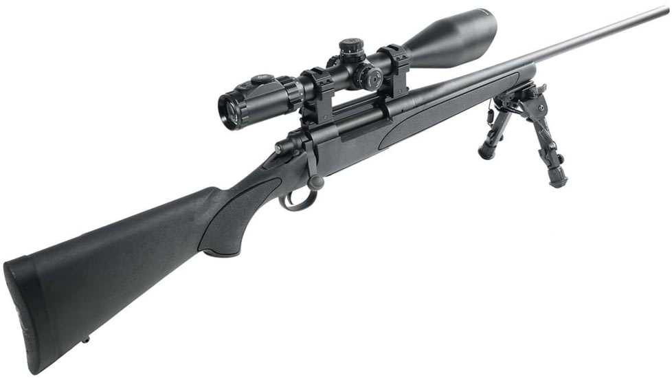 Leapers UTG Remington 700 Picatinny Steel Scope Mount, Long Action, Black, MNT-RM700