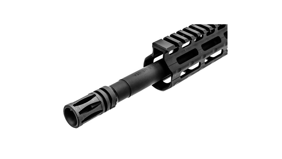 Leapers UTG Standard AR15 A2 Flash Hider, Matte Black, 1/2 inch-28 UNEF, Matte Black TL-ARFH01