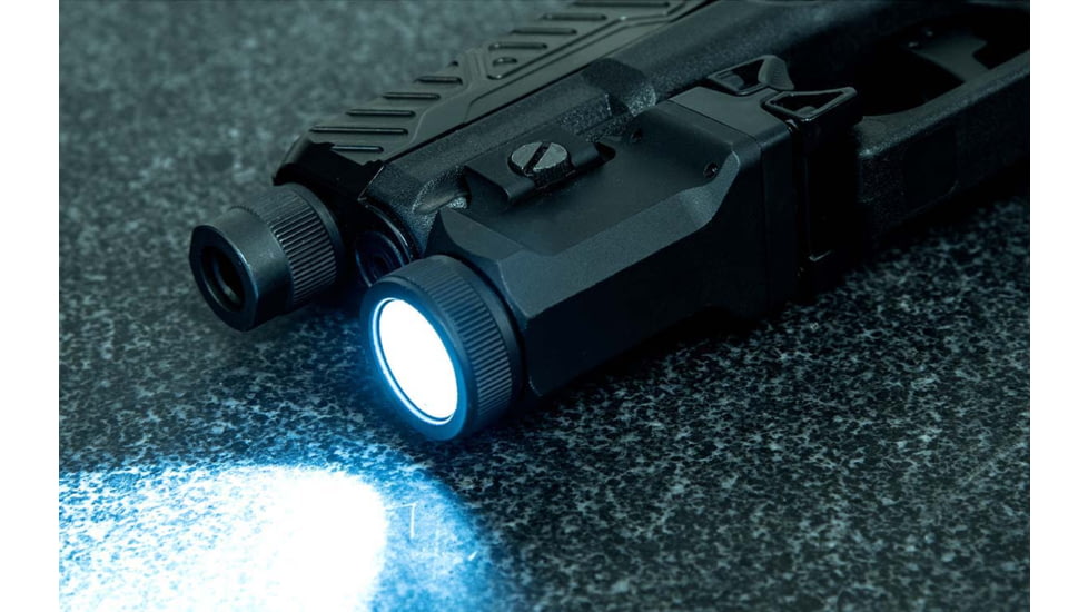 Leapers UTG Sub-Compact Pistol Light, 200 Lumen, Picatinny Mount, Black, LT-ELP120R