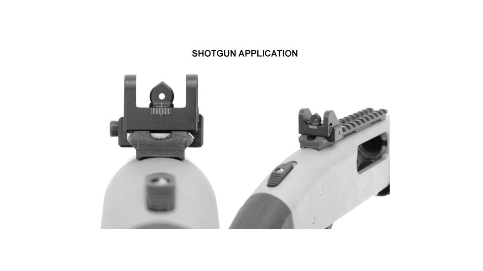 Leapers UTG Sub-Compact Rear Sight for Shotguns, .22 Rifles, _x000D_ MNT-910, EDEMO4